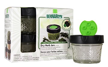 Dry Herb Jars (pack of 4)