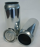 16oz/473ml Beer Can 202/211X603 & lids (40 pack)