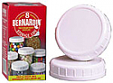 Standard Mouth Plastic Lids 8pk